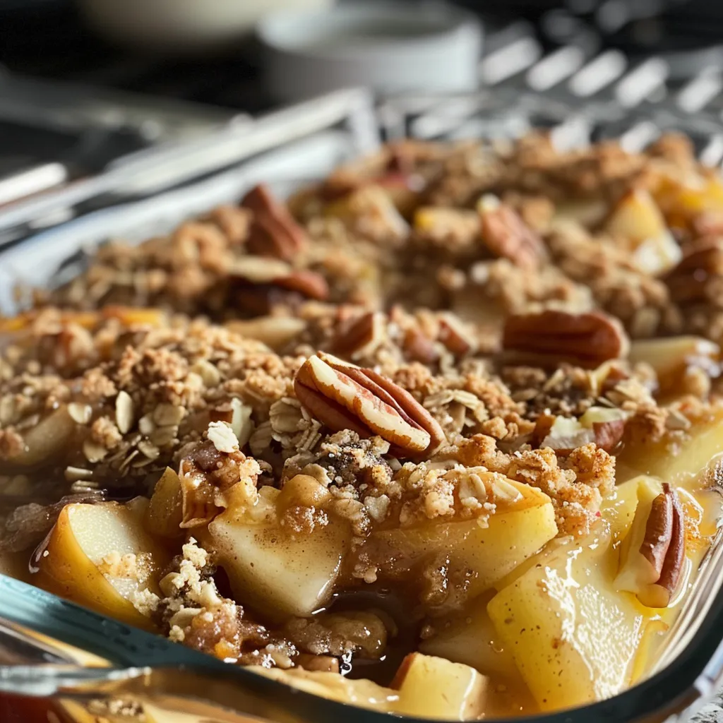 healthy breakfast apple crumble 1 U1