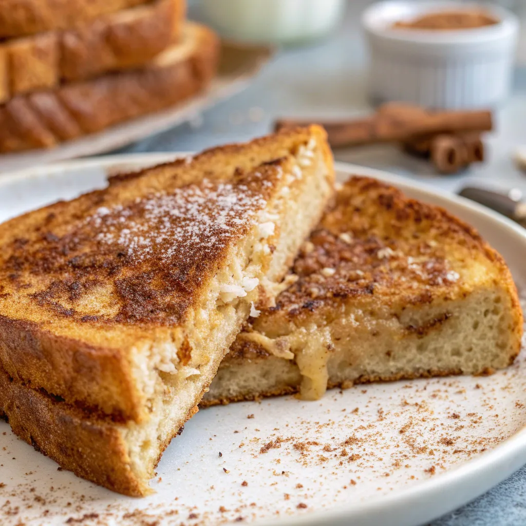 Collage showcasing four delicious Dave's Killer Bread recipes: French toast, cereal, baked bars, and muffins.