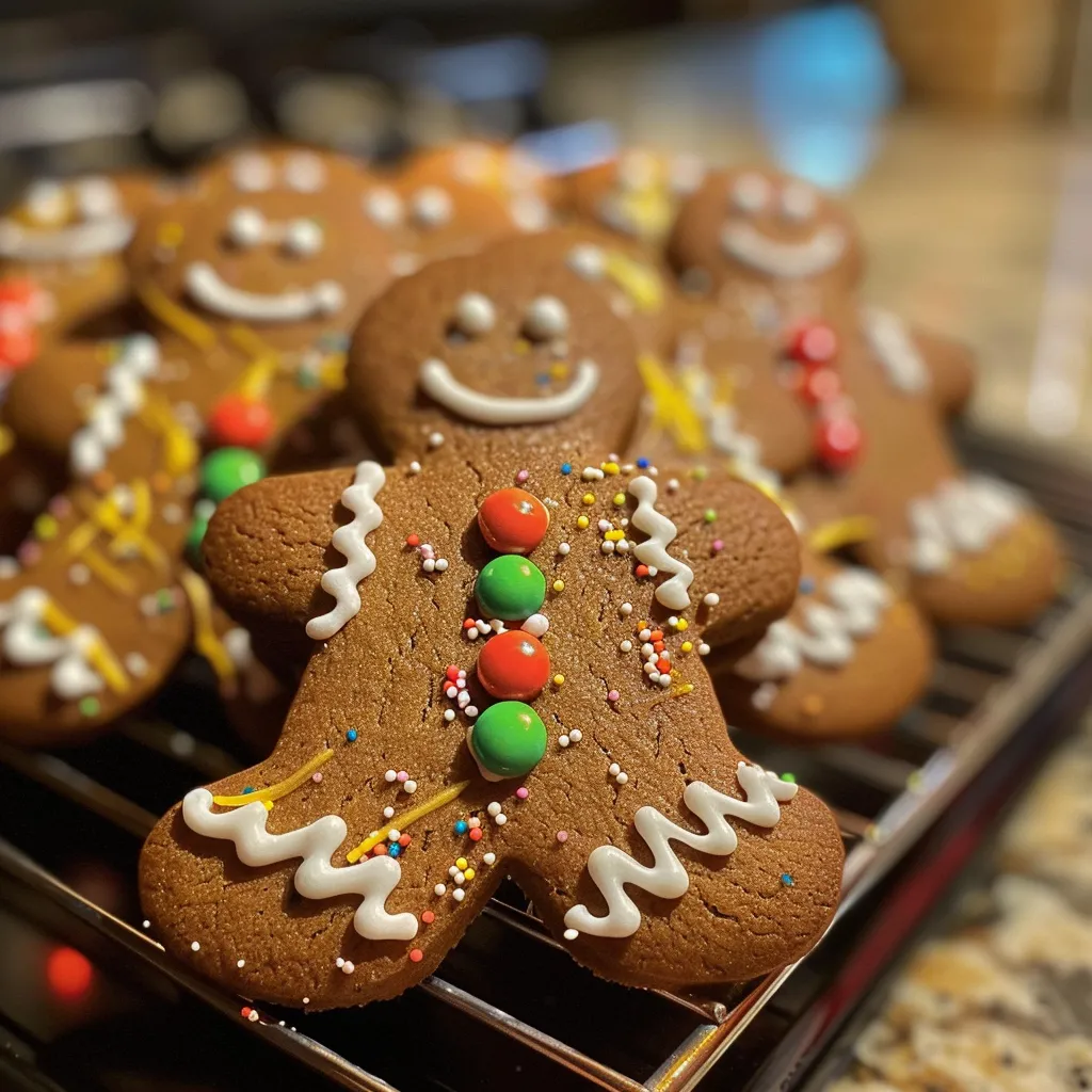 Soft Gingerbread Men Cookies