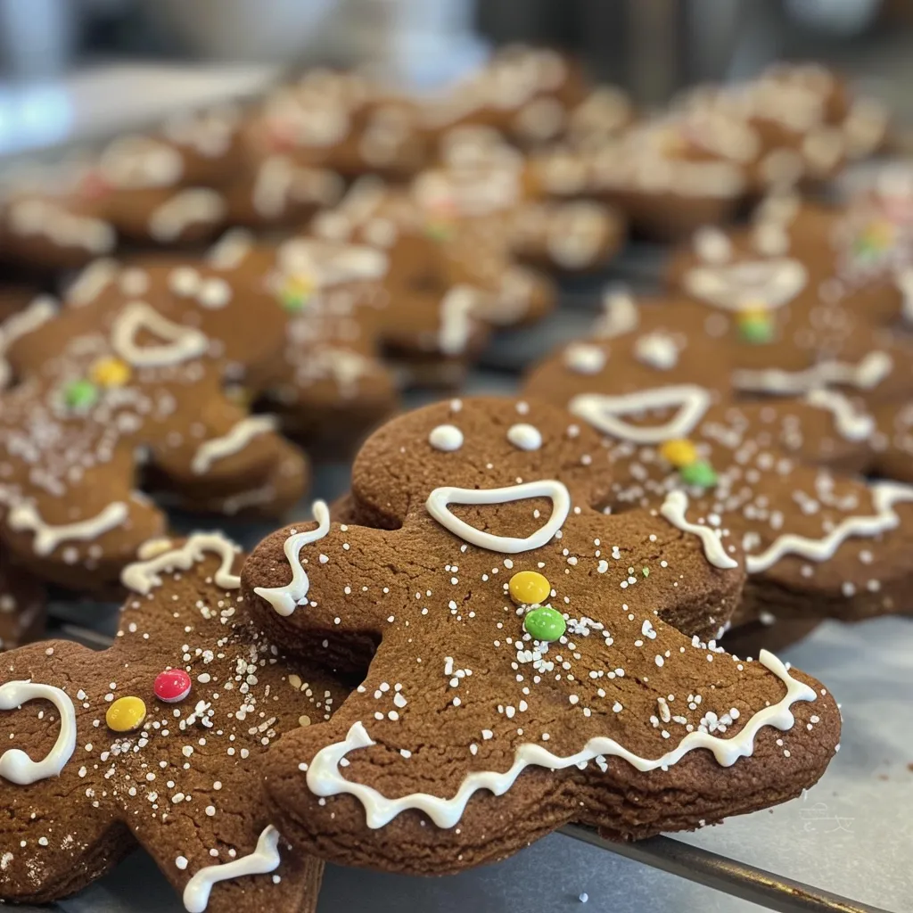 Easy gluten free gingerbread men