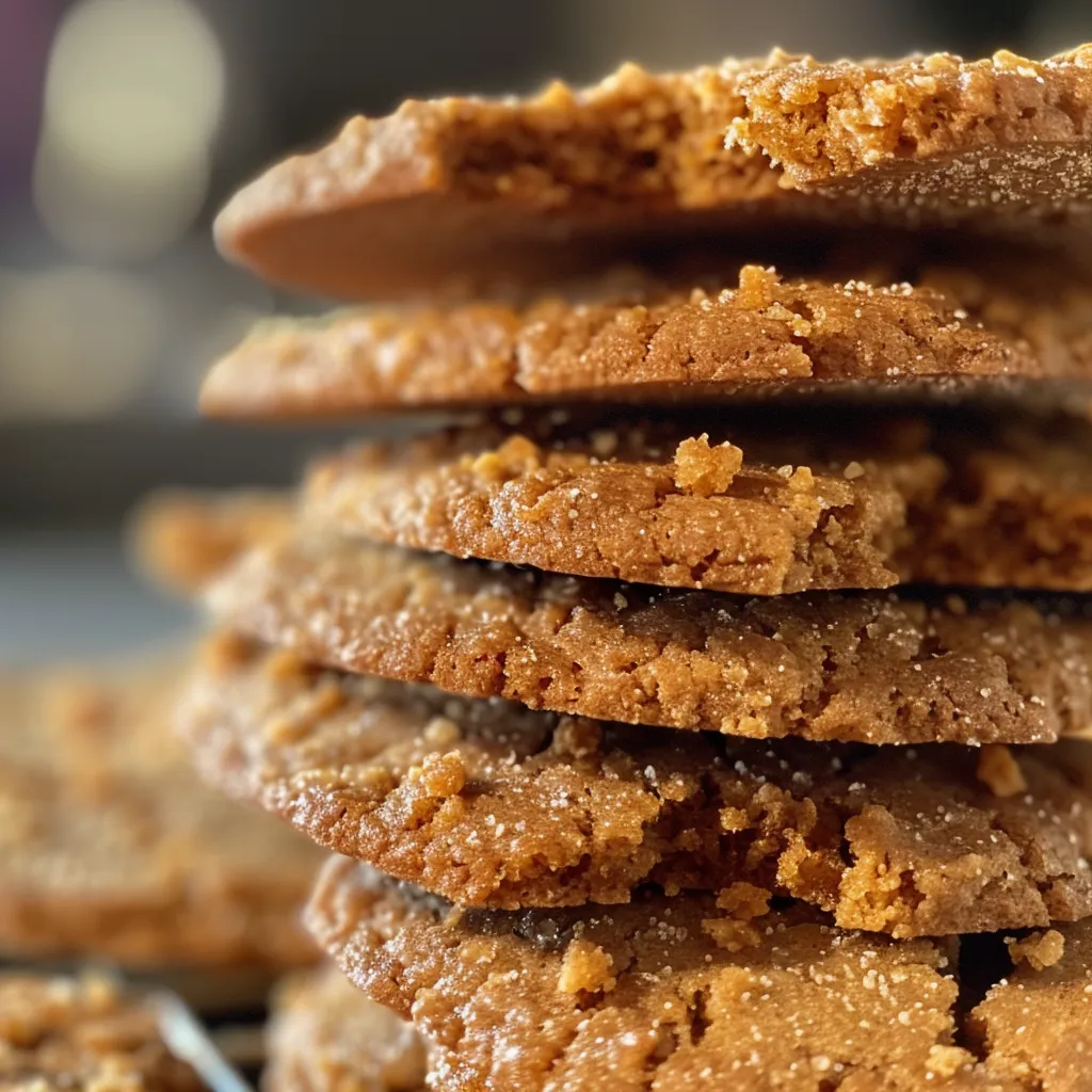 Crunchy Speculoos Cookies Christmas Recipe