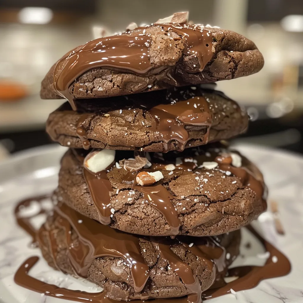 Hot Chocolate Cookies