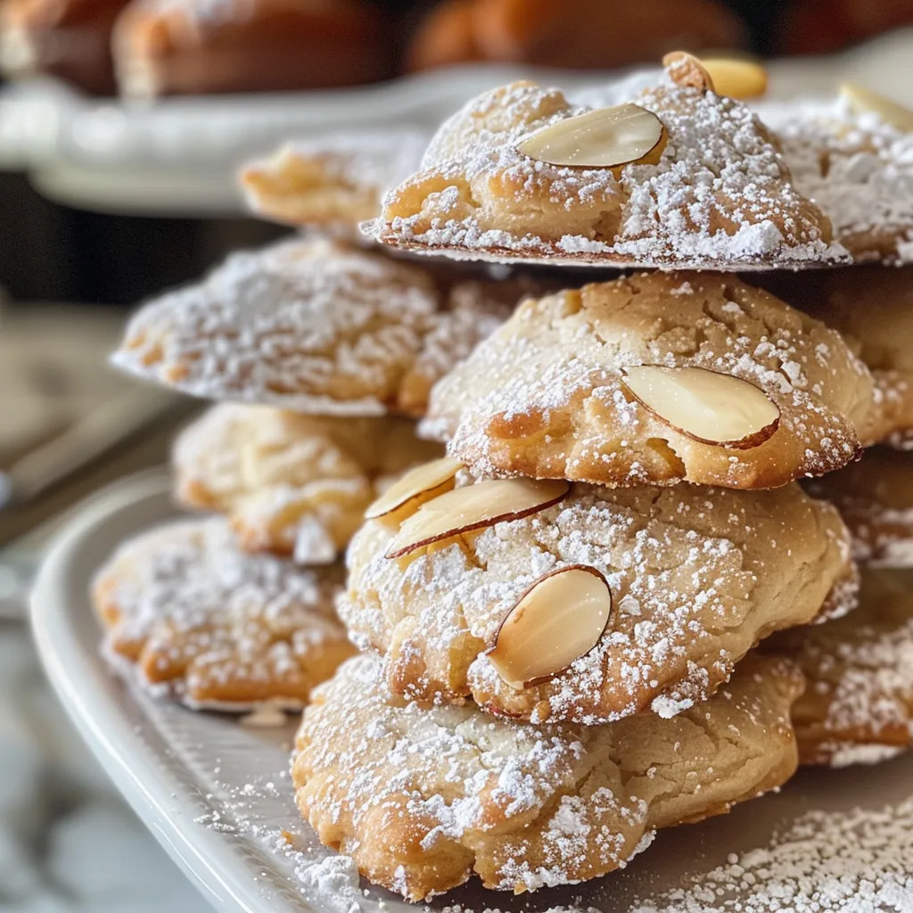 Ricciarelli Italian Almond Cookies