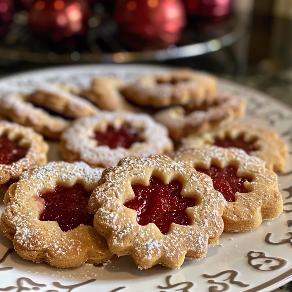 Nut-Free Linzer Cookies