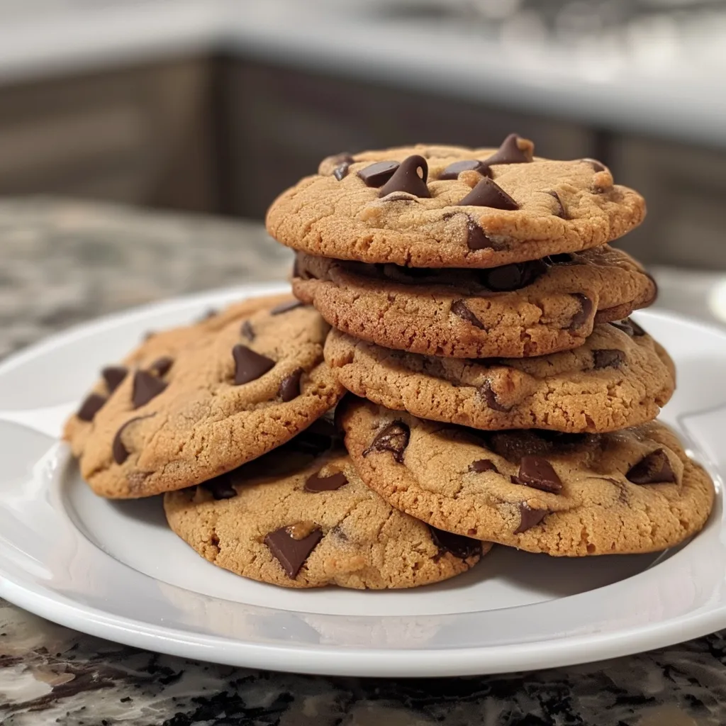 Christmas Chocolate Chip Cookies