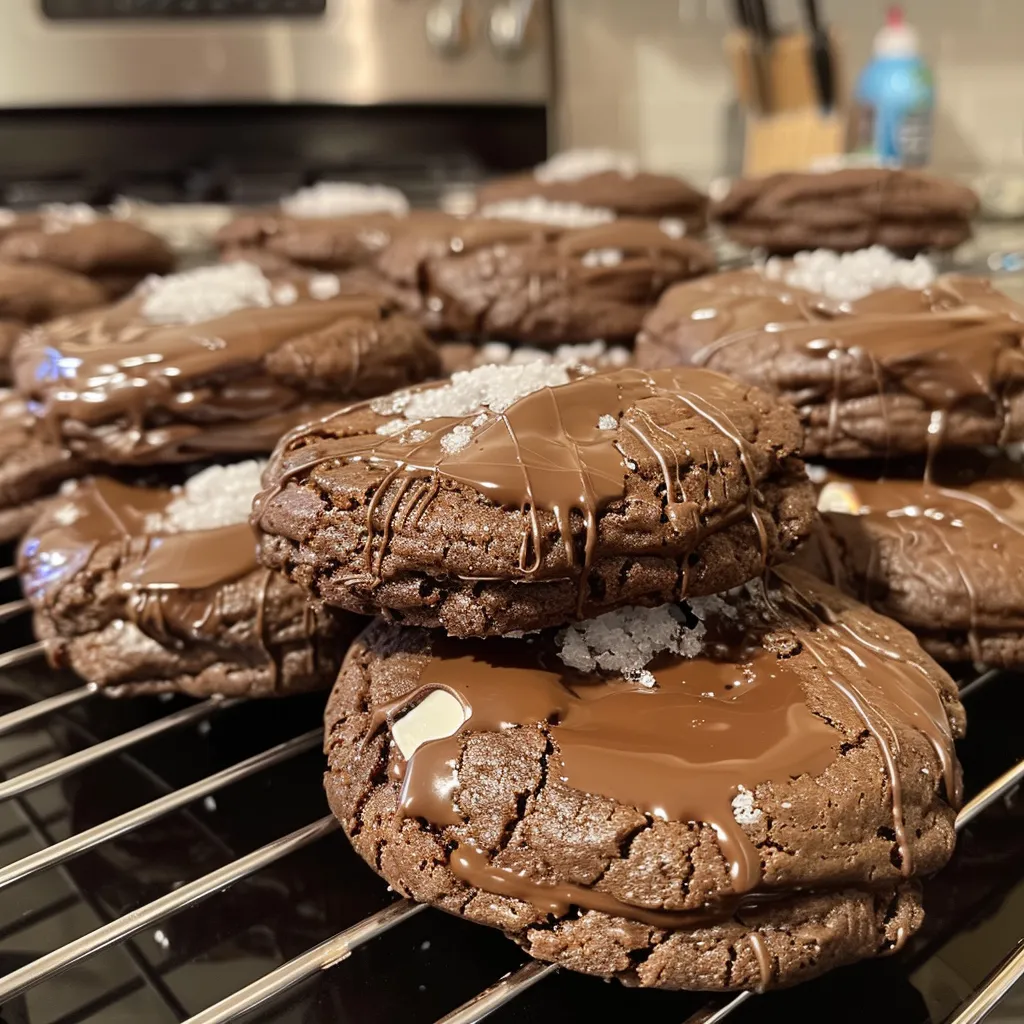 Chocolate Blossom Cookies