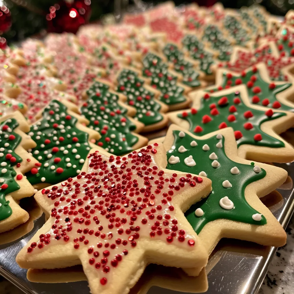 Christmas sugar cookies