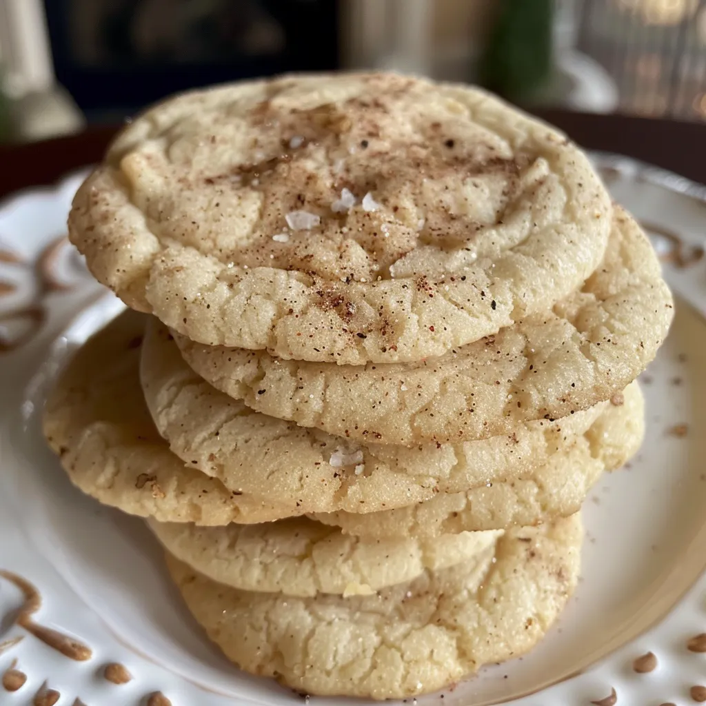 Soft and Chewy Eggnog Cookies