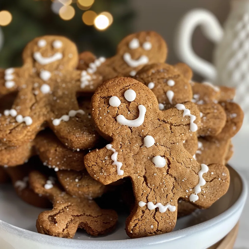 Easy gluten free gingerbread men