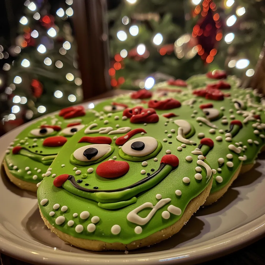 Grinch Cookie Magic 🎄