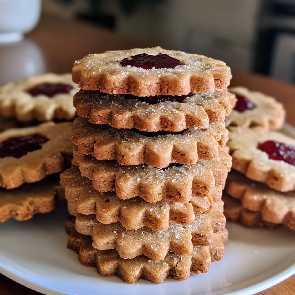 Nut-Free Linzer Cookies
