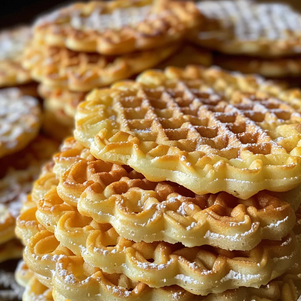 Classic Italian Pizzelle