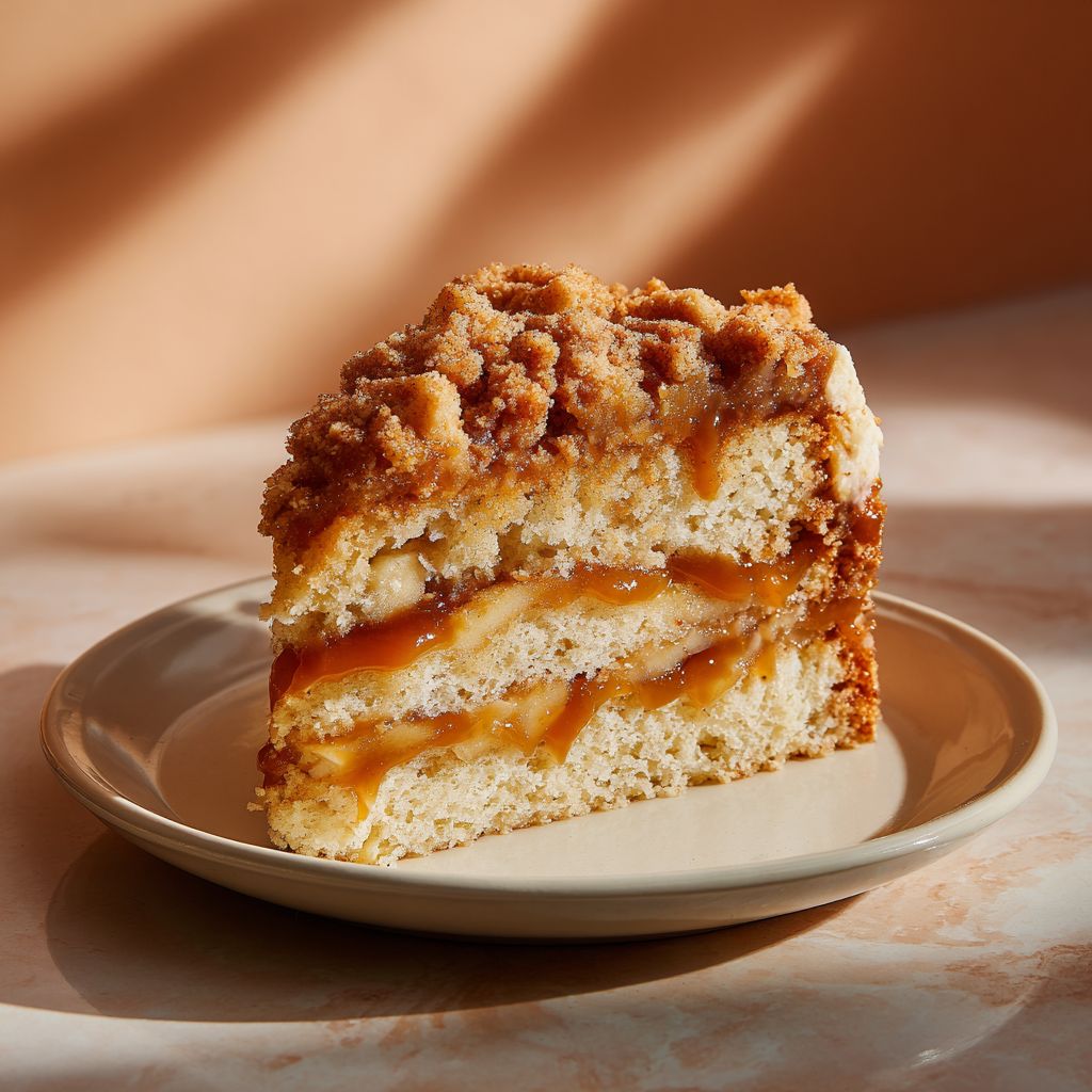 Close-up of a golden-brown Maple Walnut Blondie with a soft, warm glow.